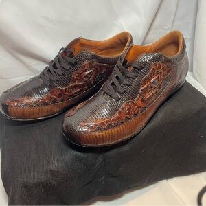 Men's Luxurious Belvedere LIZARD CAIMAN